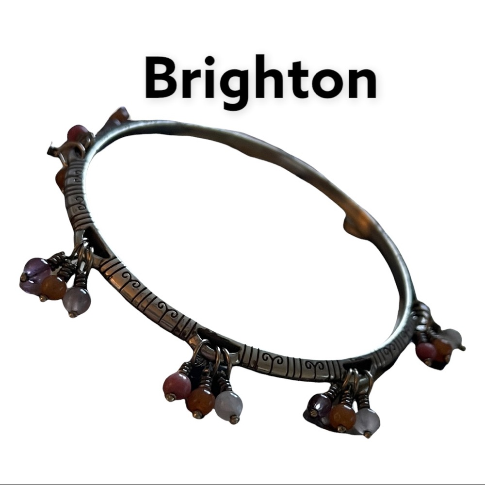 COPY - Brighton Bangle Bracelet With Colored Beads